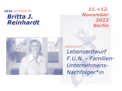 DBVC Coaching Congress 2022 Plakat Speakerin Britta Reinhardt