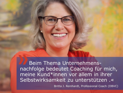 Transparenz im Coaching mit Britta Reinhardt